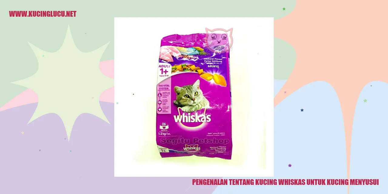 Kucing Whiskas untuk Kucing Menyusui