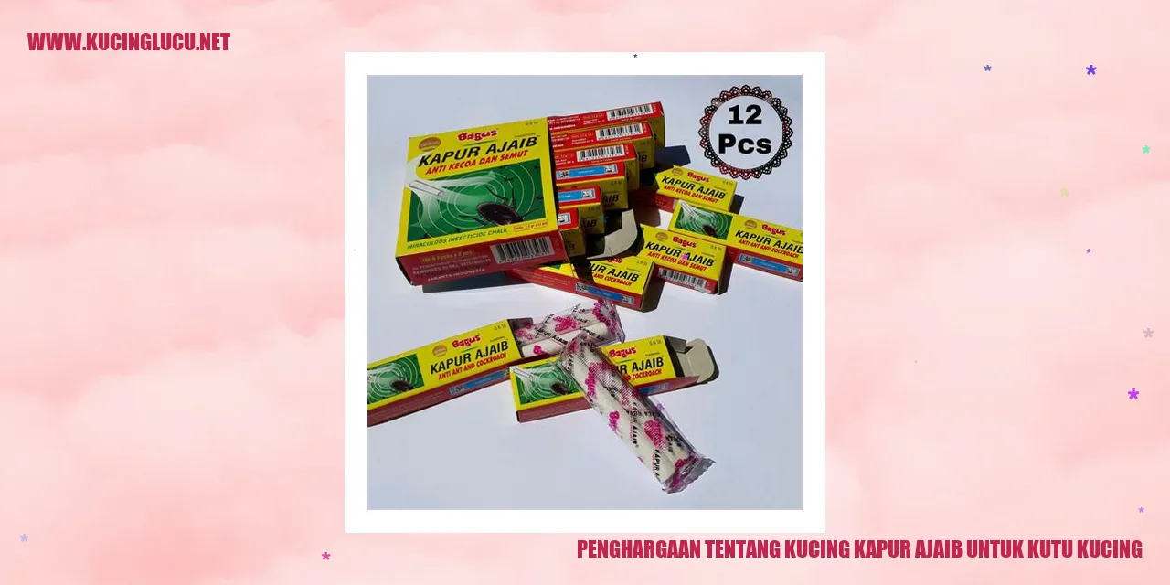 Kucing Kapur Ajaib untuk Kutu Kucing