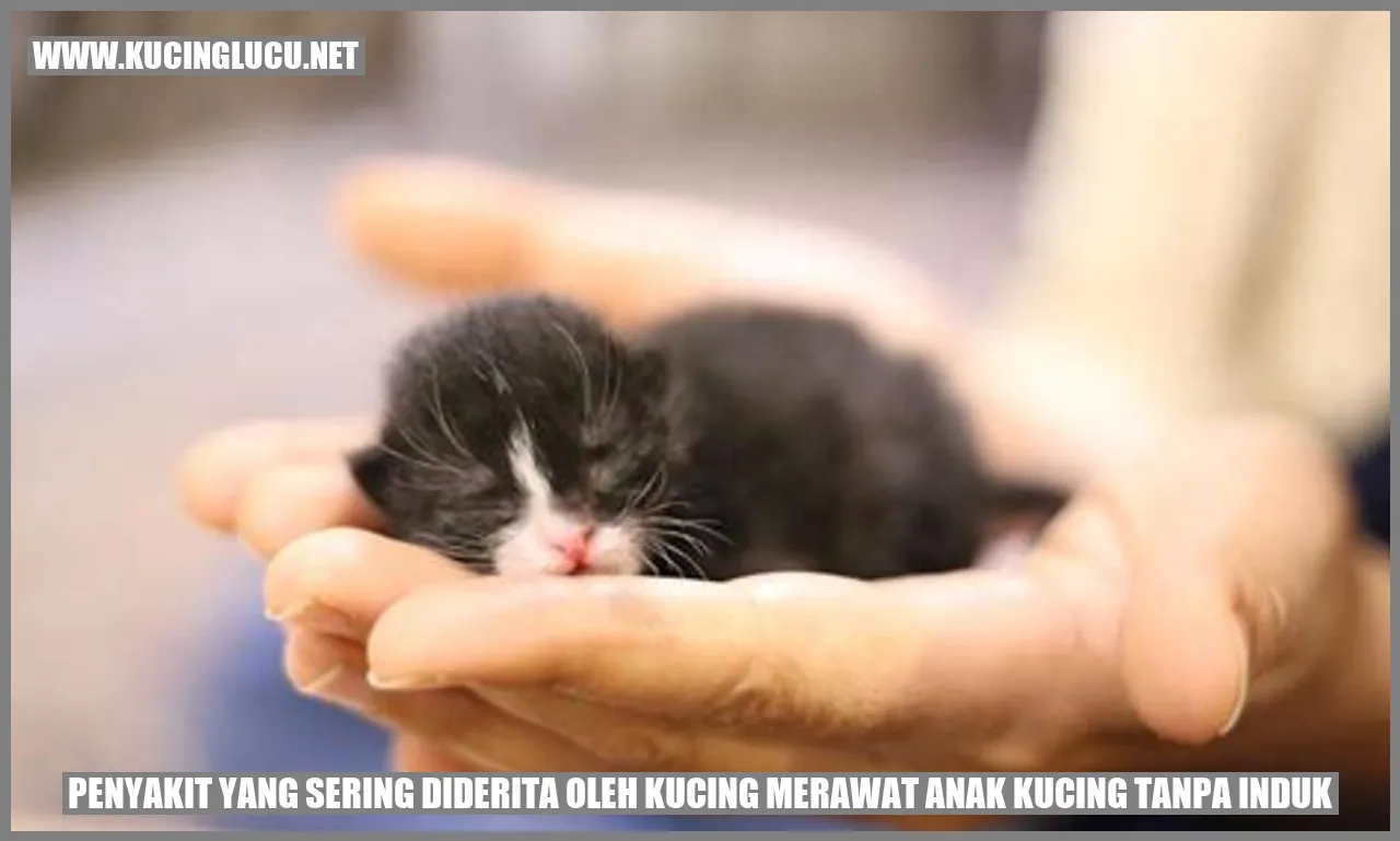 Gambar anak kucing yang dipisahkan dari induknya