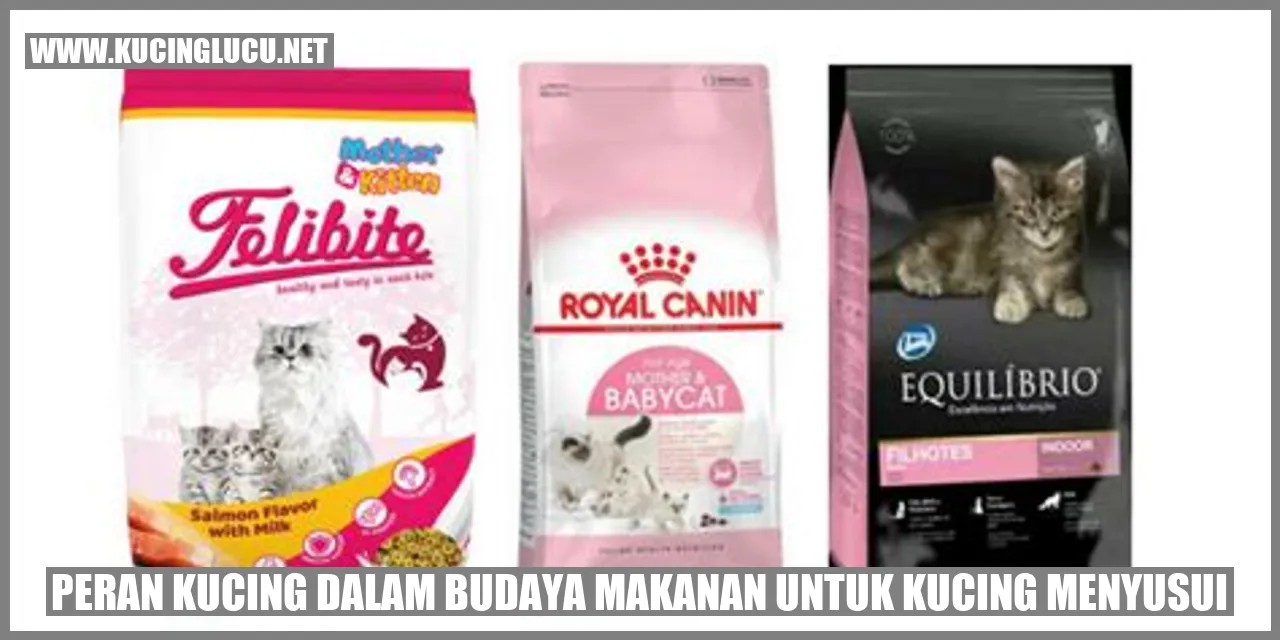 Gambar kucing menyusui