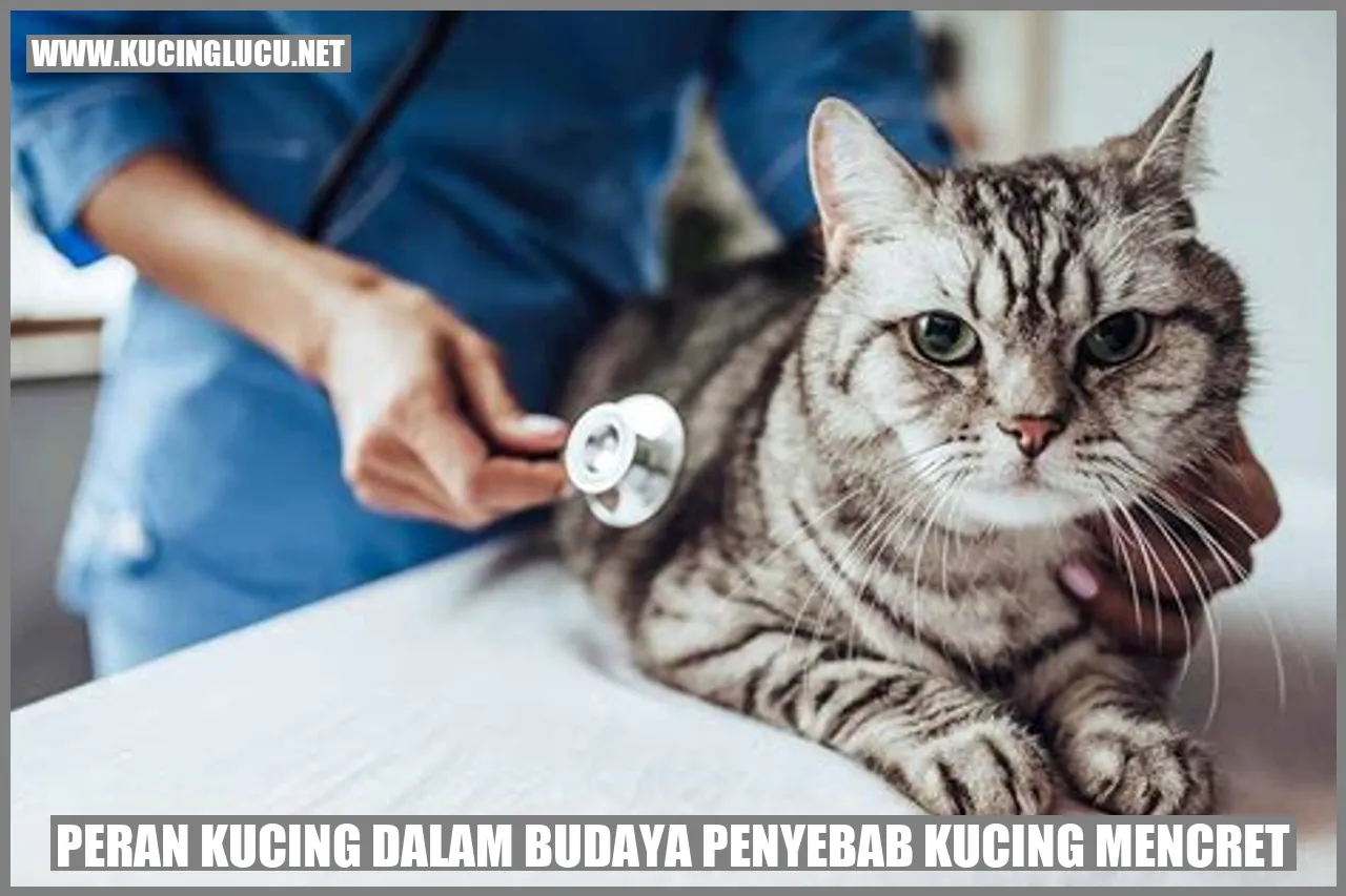 Peran Kucing dalam Budaya penyebab kucing mencret