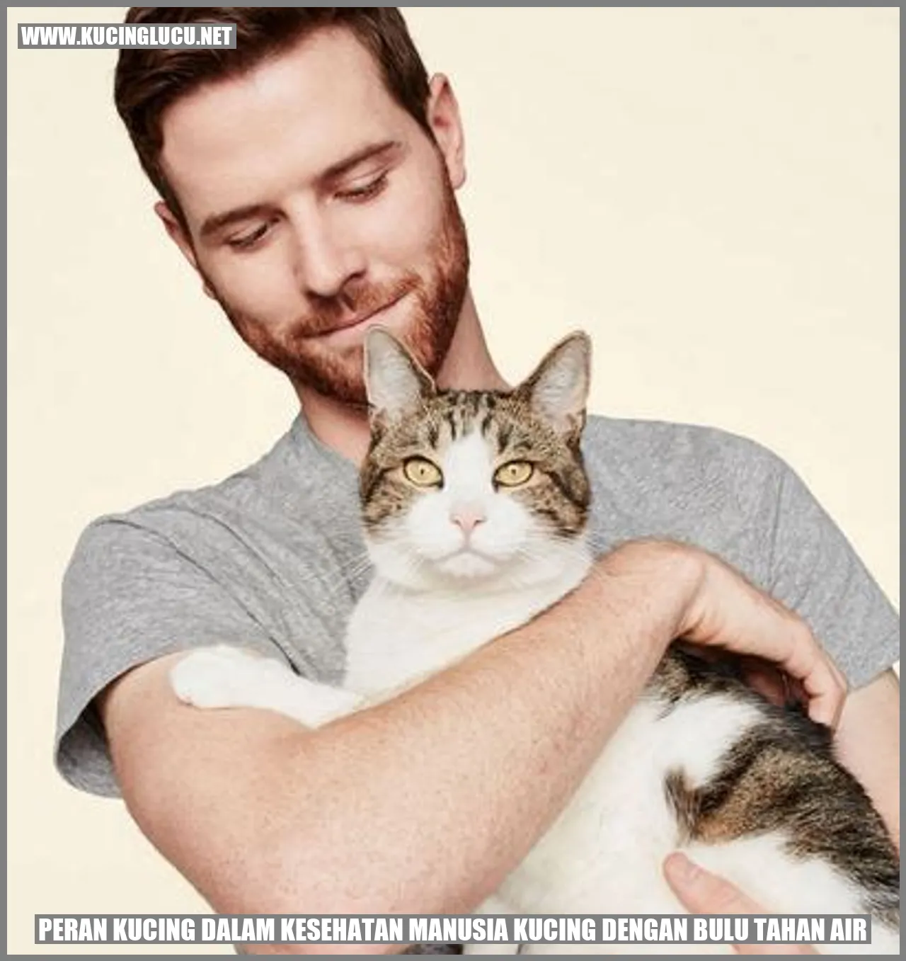 Kucing dengan Bulu Tahan Air