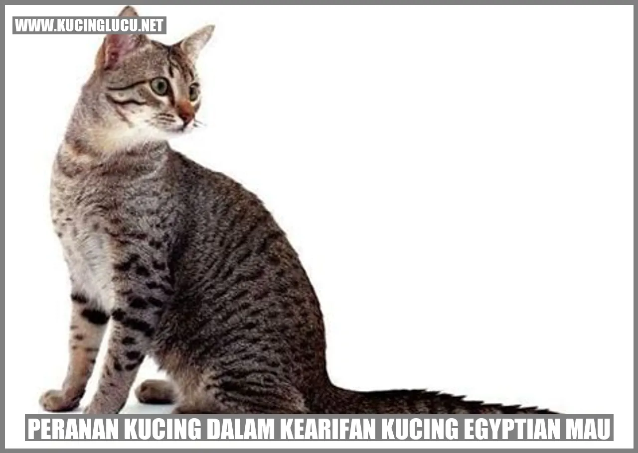 Ilustrasi Kucing Egyptian Mau