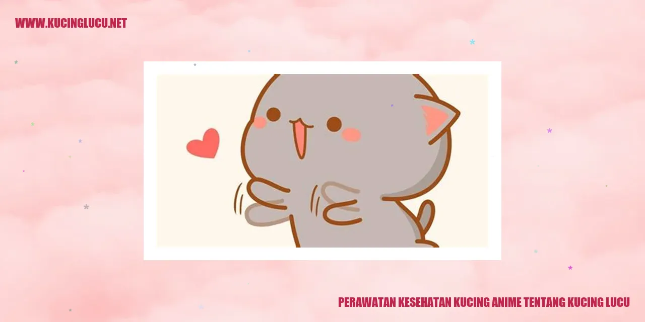 Perawatan Kesehatan Kucing Lucu