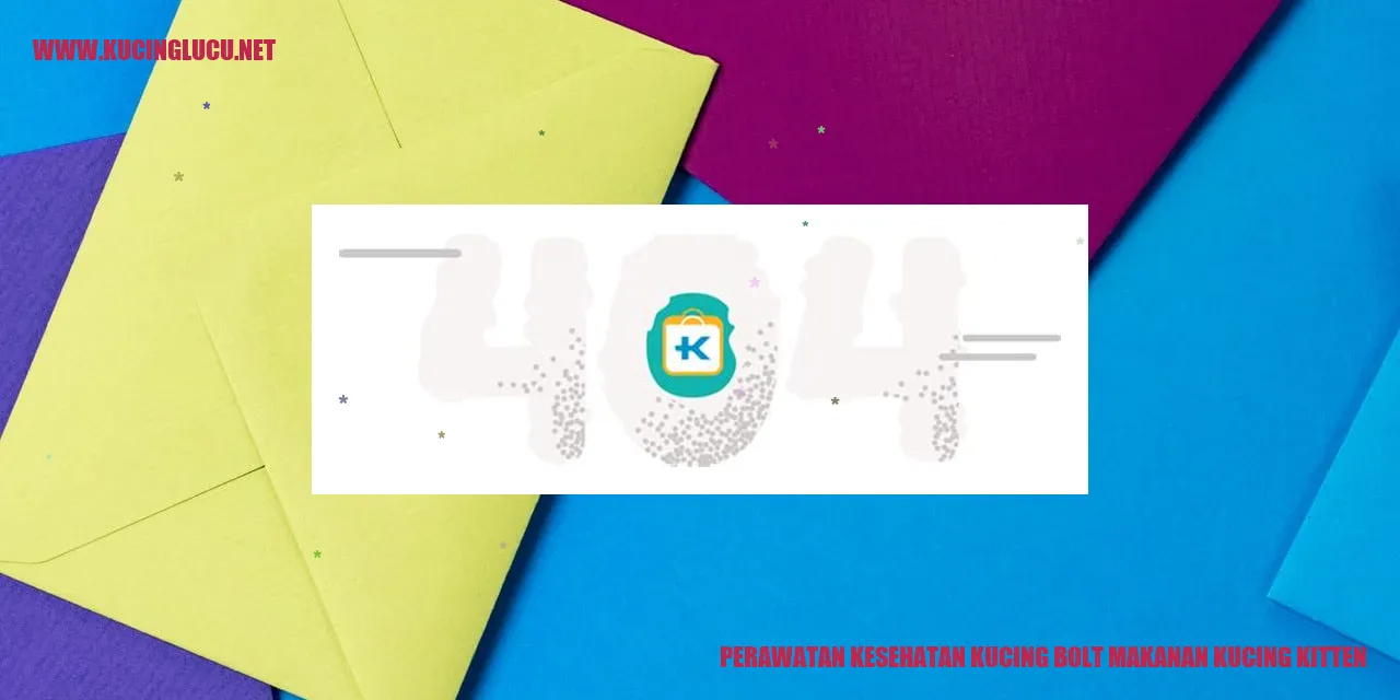 Perawatan Kesehatan Kucing