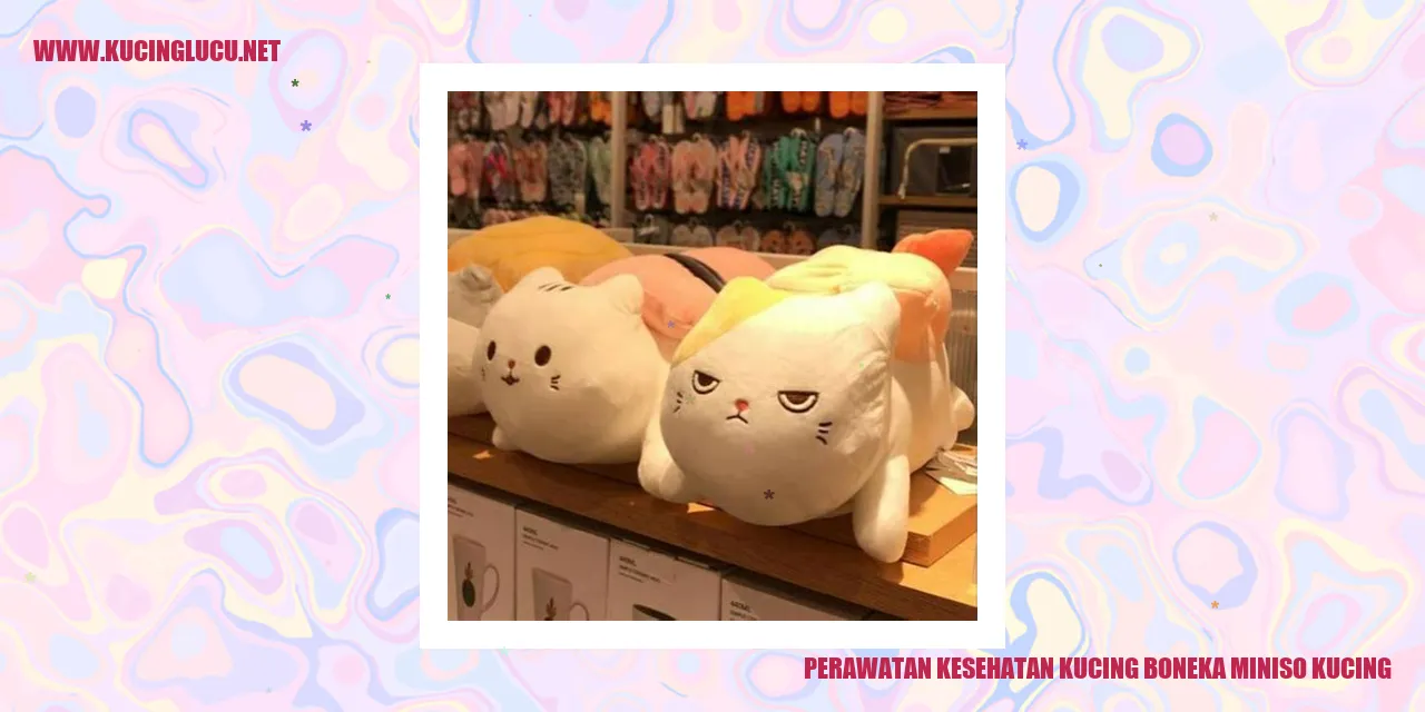 Gambar Kucing Boneka Miniso