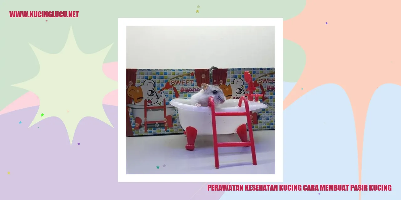 pasir kucing yang ideal