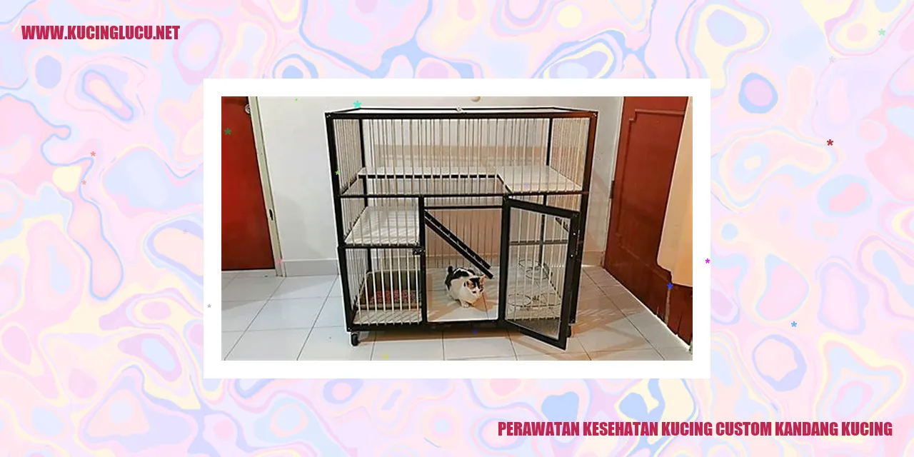 Gambar Kucing Berada di dalam Kandang Kucing