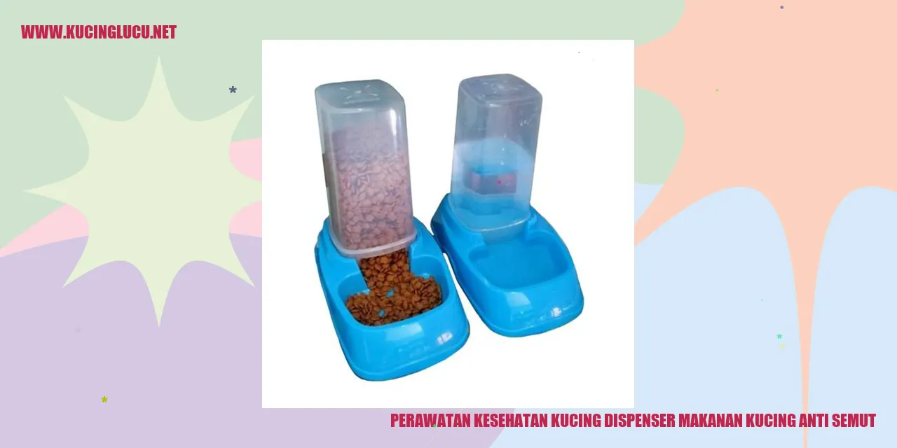 Gambar Kucing Dispenser Makanan