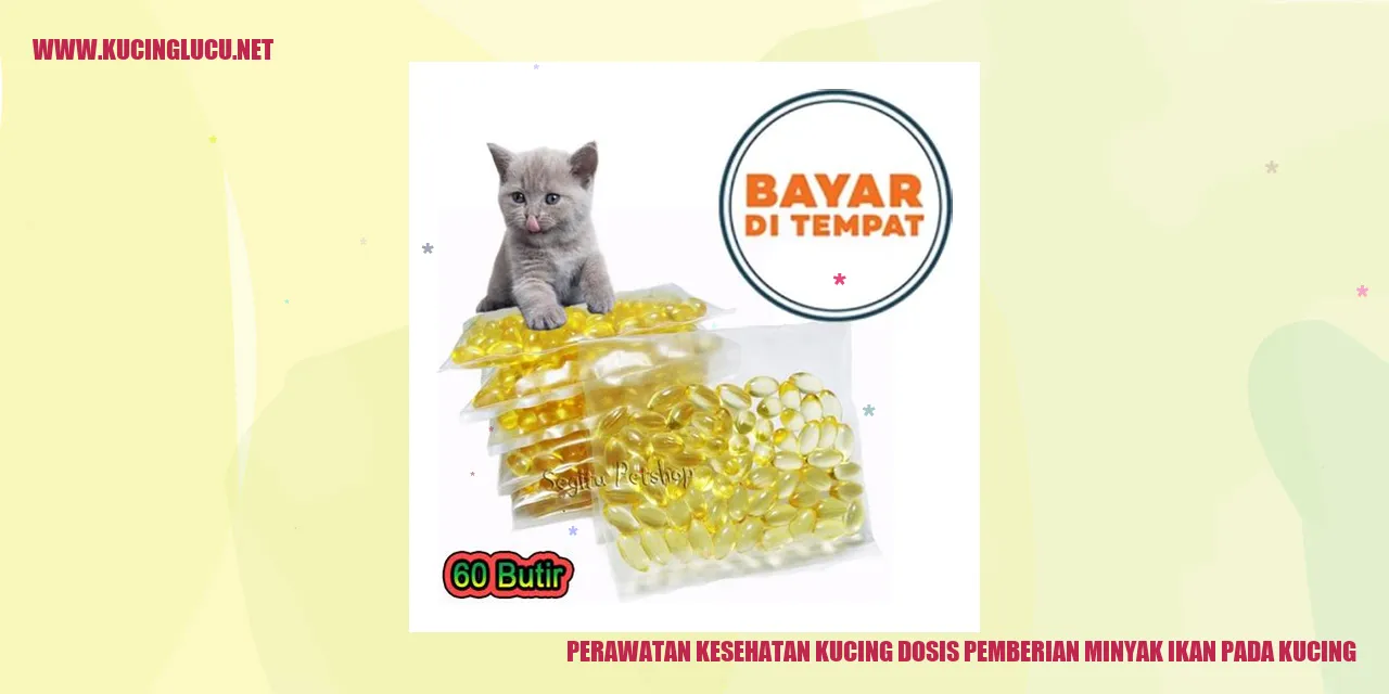 Perawatan Kesehatan Kucing