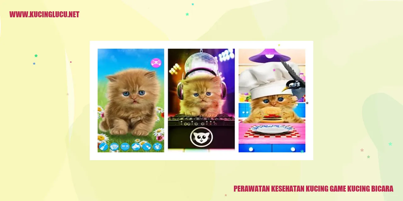 Perawatan Kesehatan Kucing
