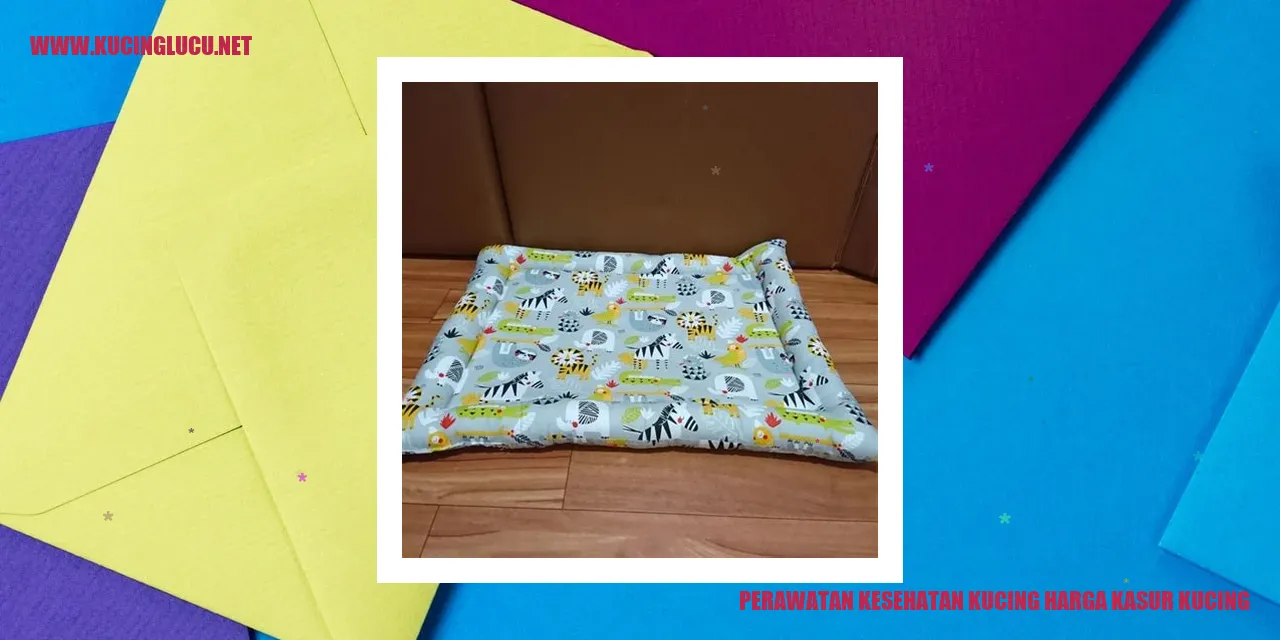 Kasur Kucing