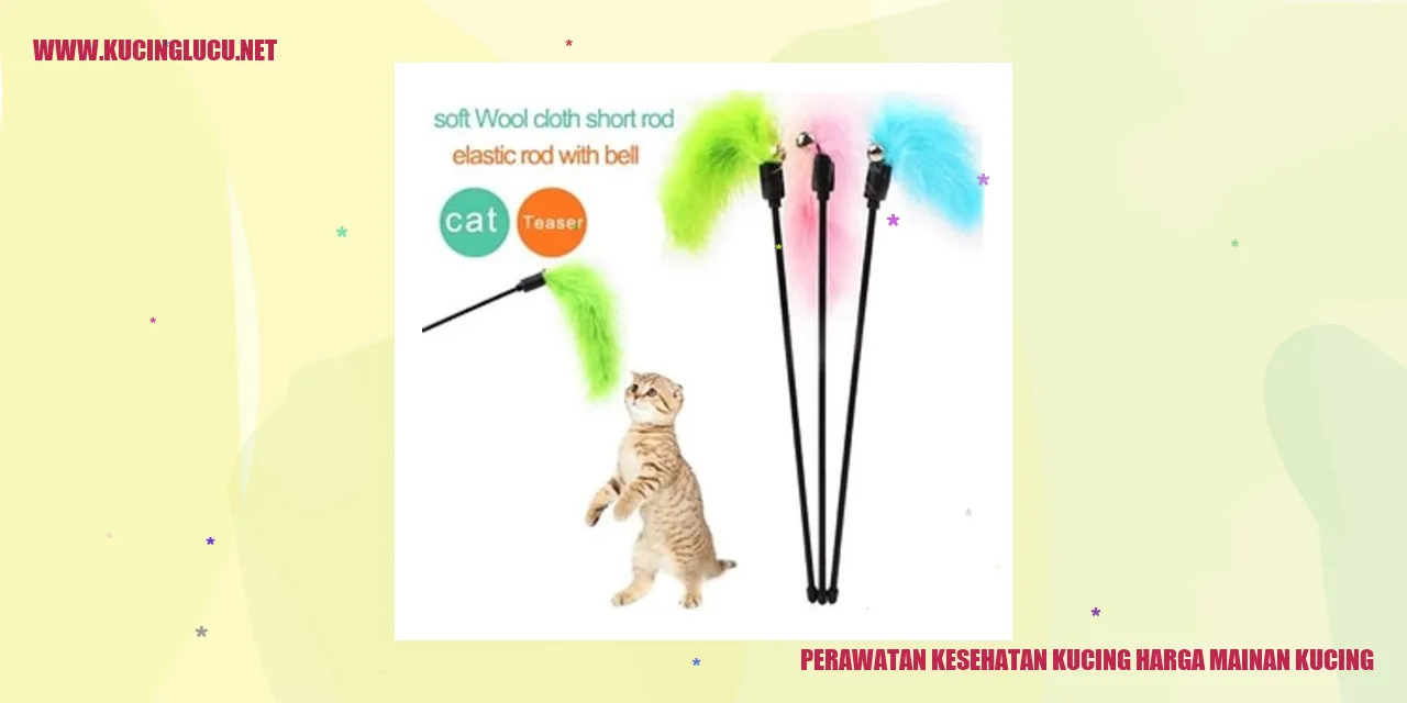 Perawatan Kesehatan Kucing dan Harga Mainan Kucing