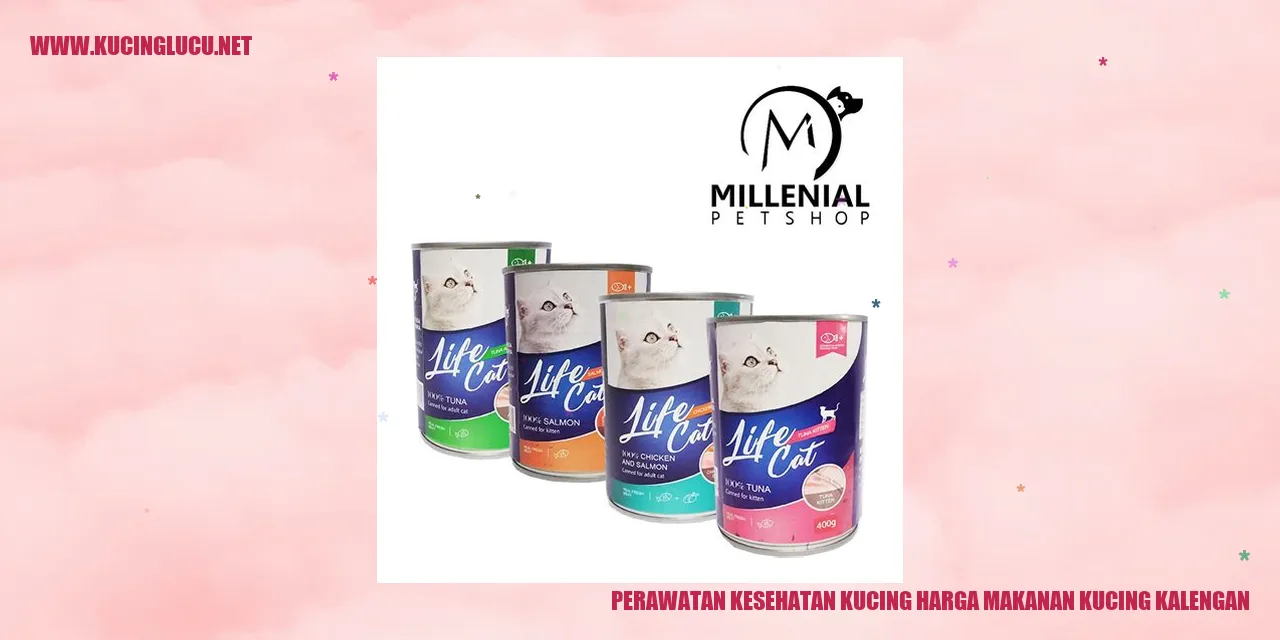 Makanan kucing kalengan