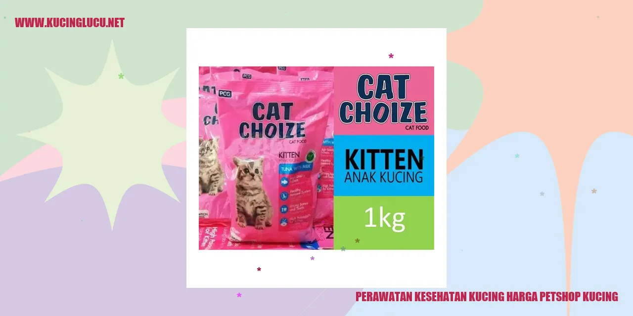Perawatan Kesehatan Kucing di Petshop