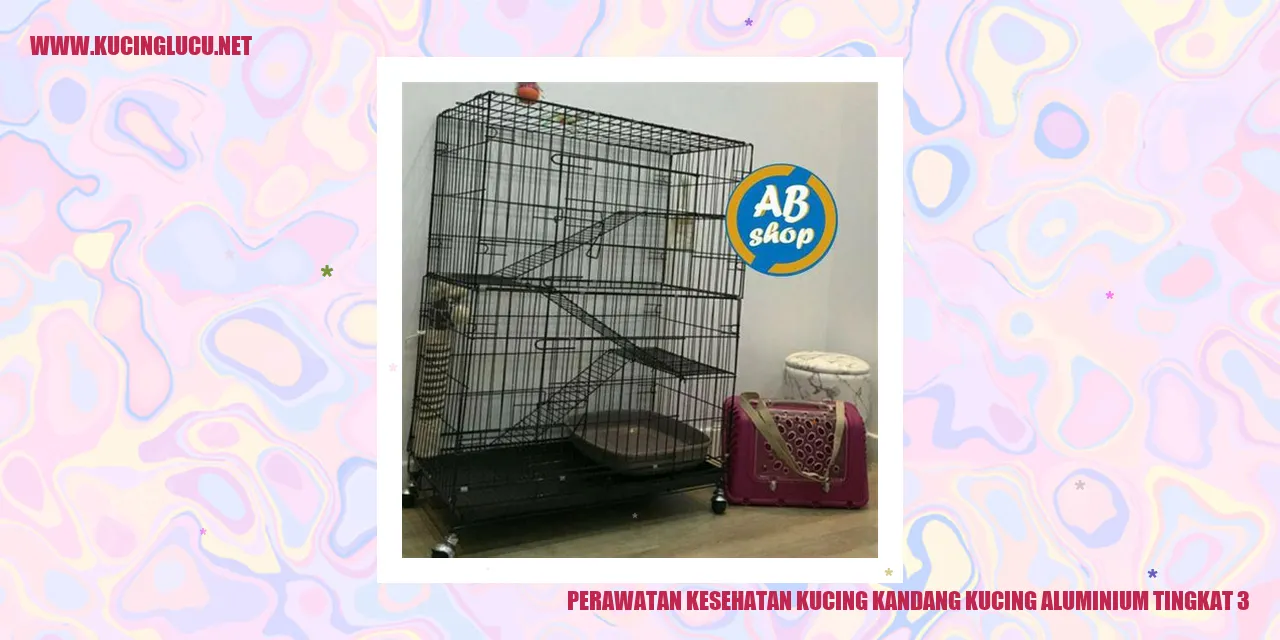 Gambar Kucing di Kandang Aluminium