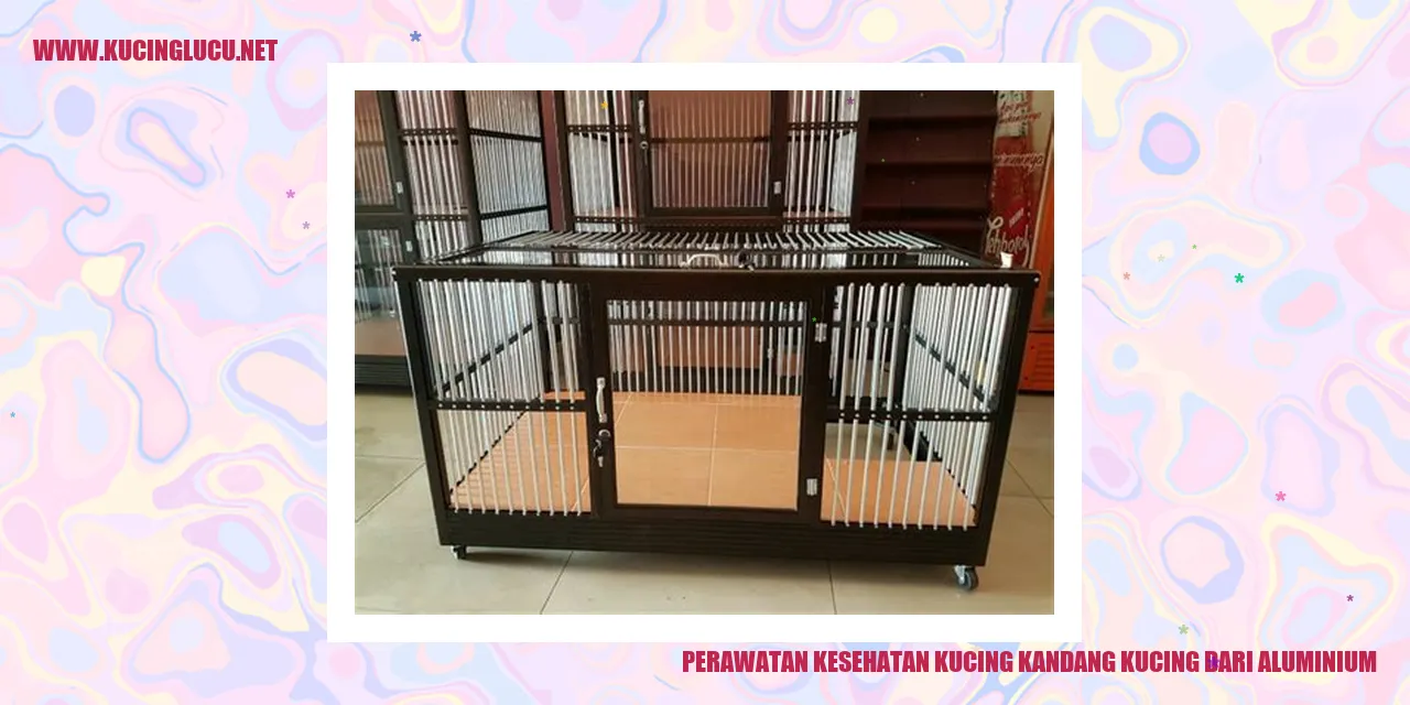 Kucing Kandang Aluminium