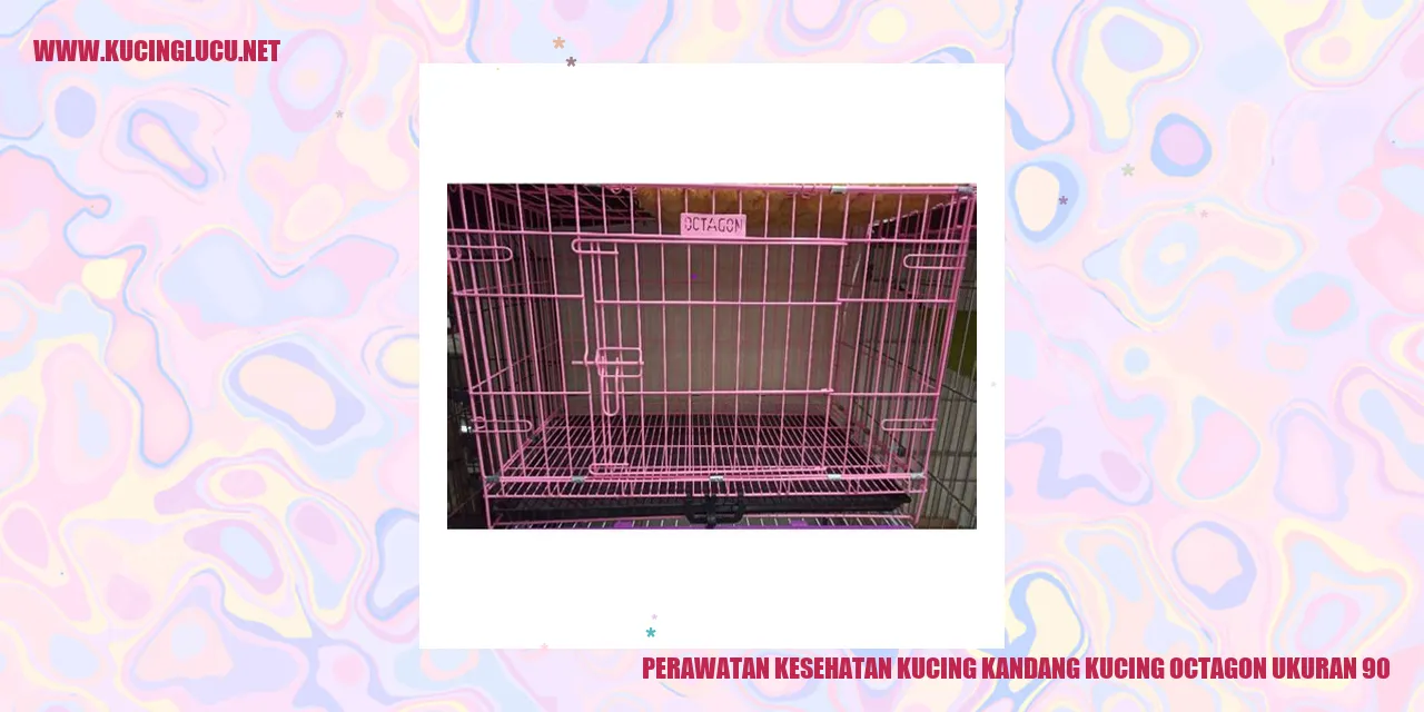 Gambar kandang kucing octagon ukuran 90