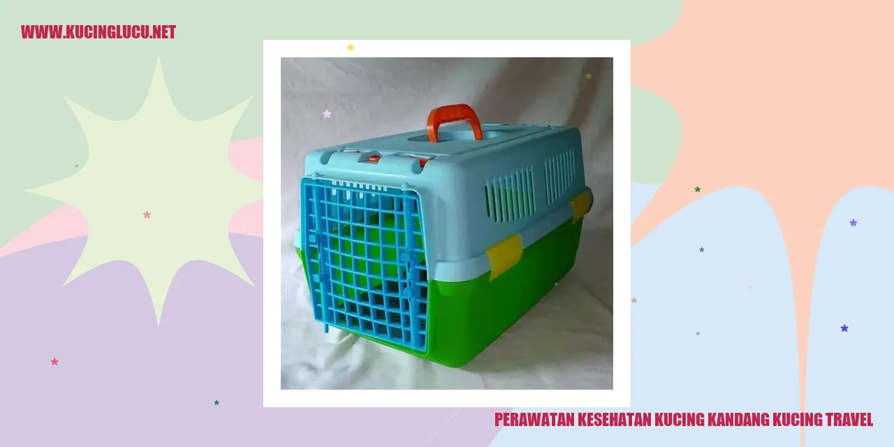 Sebuah foto menampilkan kucing dalam kandang saat bepergian