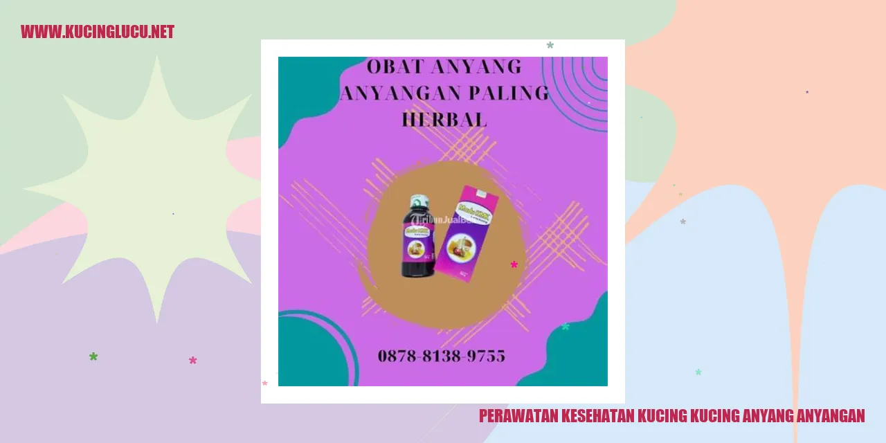 Perawatan Kesehatan Kucing Kucing Anyang-Anyangan