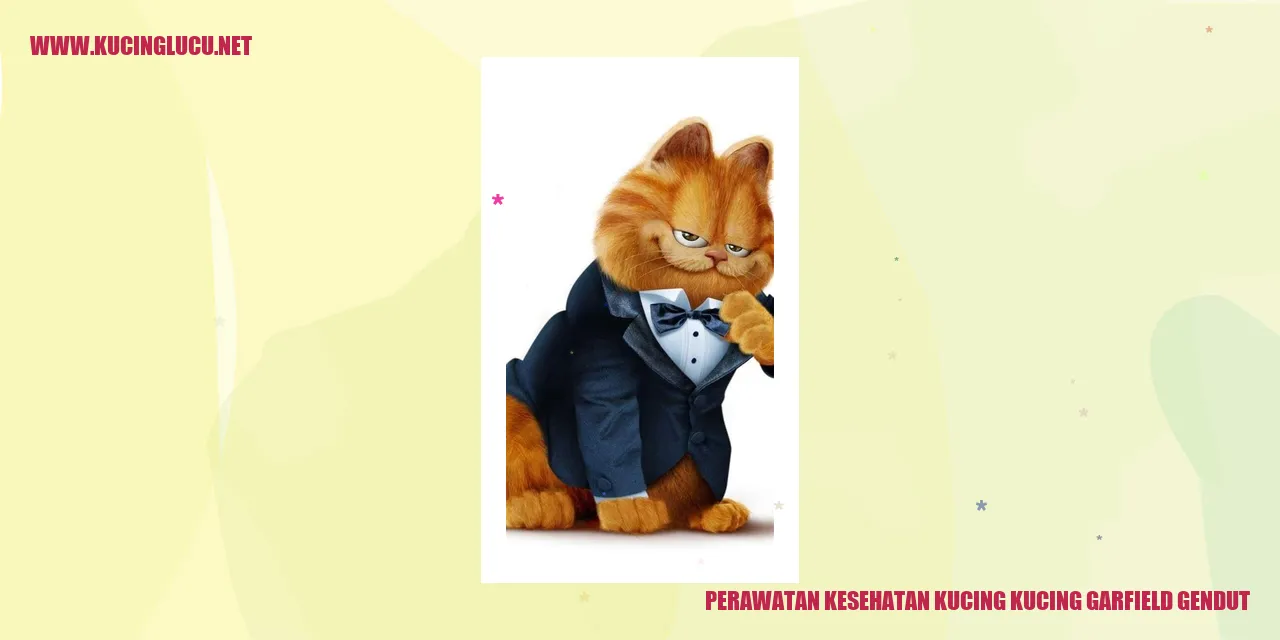 Kucing Garfield Gemuk