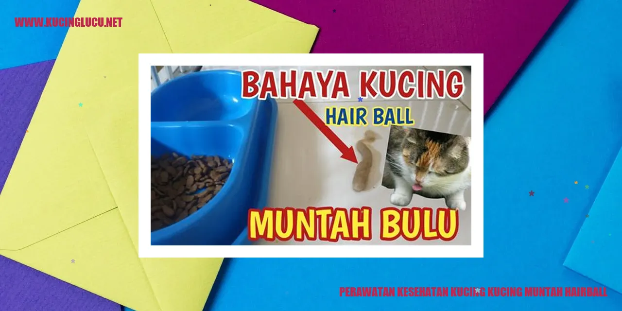 Perawatan Kesehatan Kucing: Mengatasi Muntah Hairball