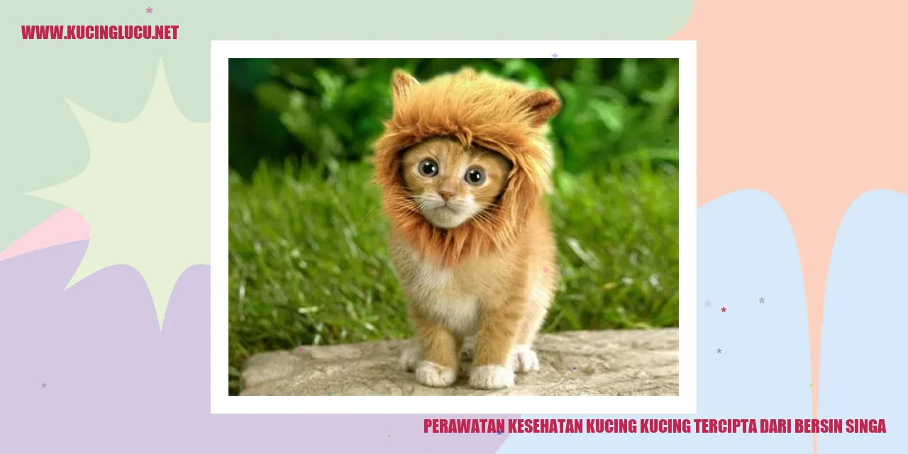 Perawatan Kesehatan Kucing