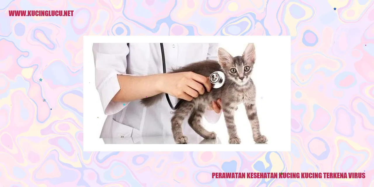 Ilustrasi Kucing Terkena Virus