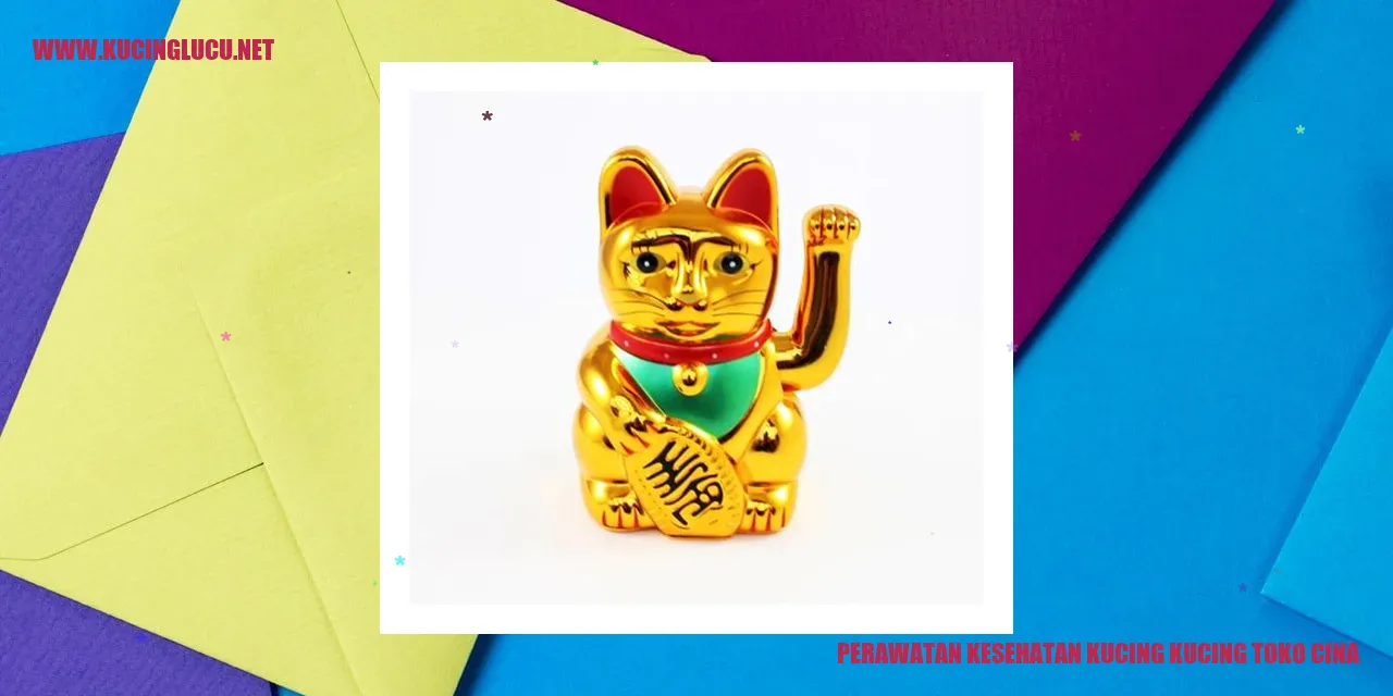 Perawatan Kesehatan Kucing kucing toko cina