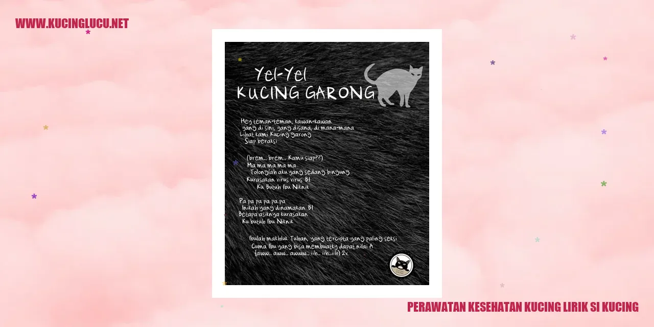 Perawatan Kucing
