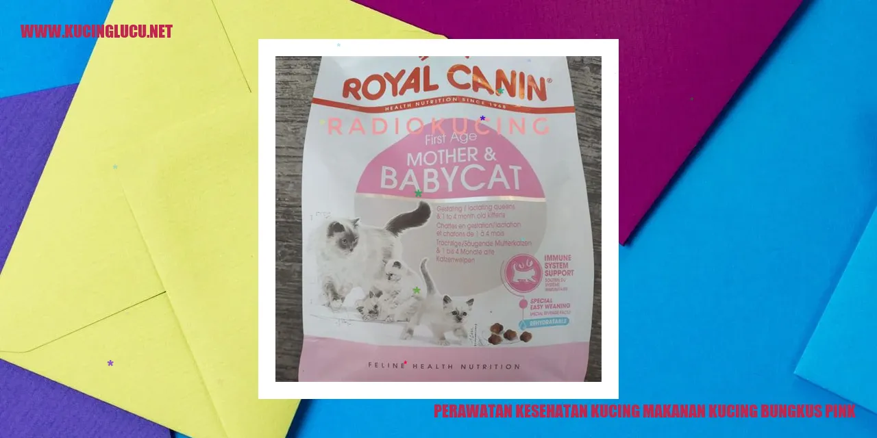 Makanan Kucing Bungkus Pink