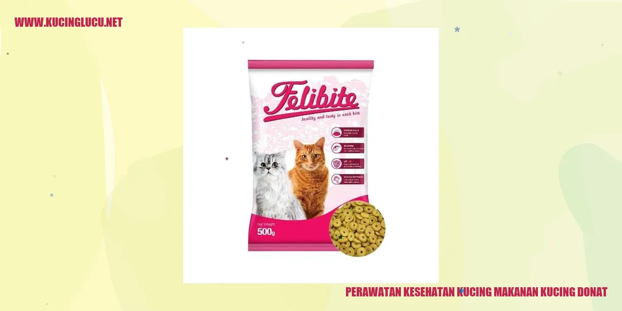 Kesehatan Kucing dengan Makanan Donat