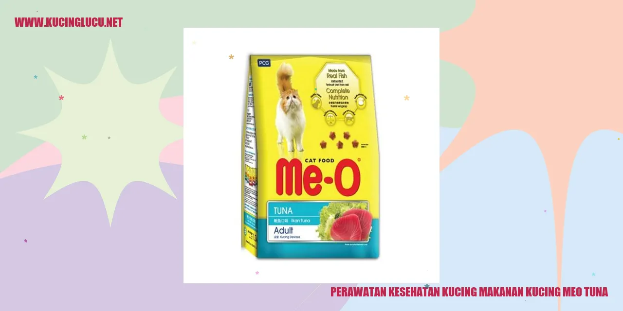 Perawatan Kesehatan Kucing dengan Makanan Kucing Meo Tuna