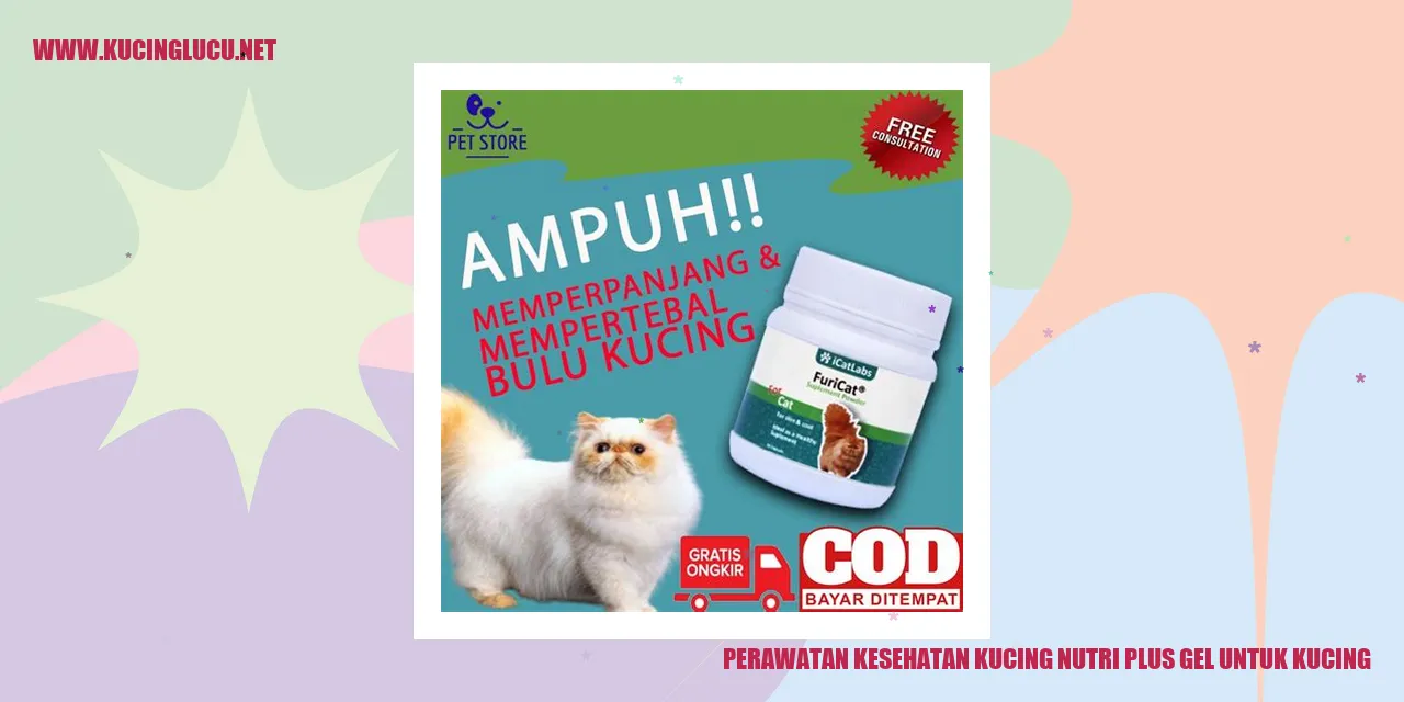Suplemen Nutri Plus Gel untuk Kucing