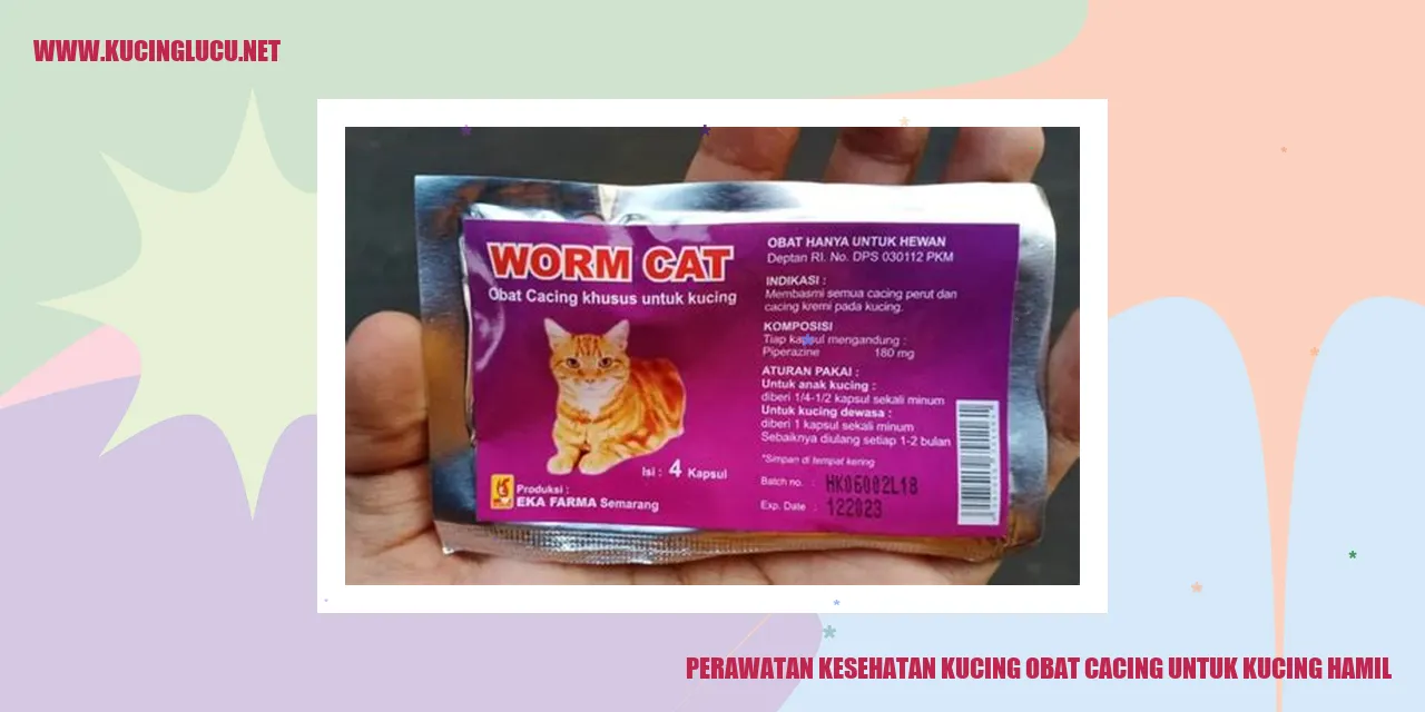 Perawatan Kesehatan Kucing obat cacing untuk kucing hamil