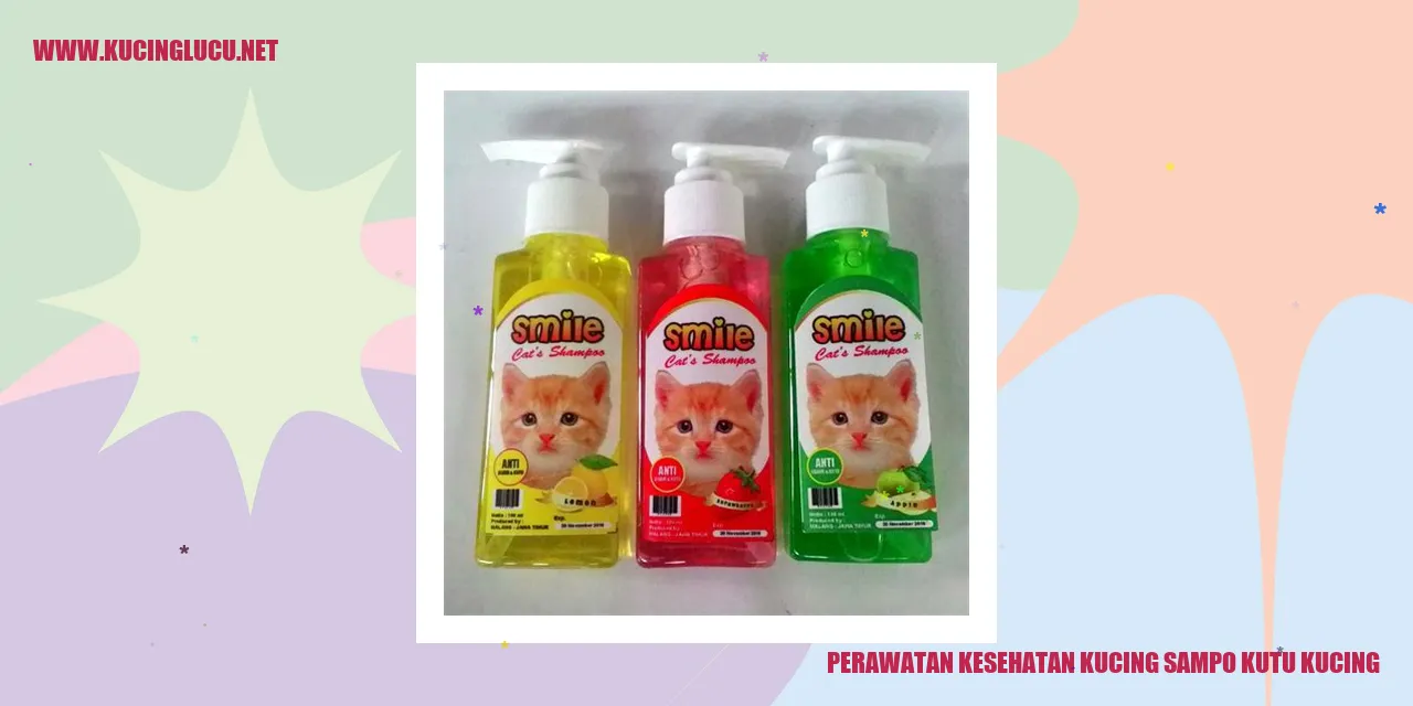 Gambar Sampo untuk Kutu Kucing