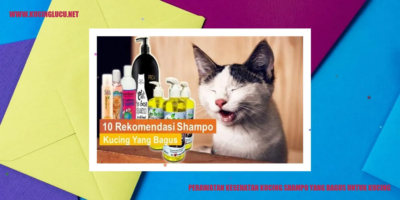 Perawatan Kesehatan Kucing