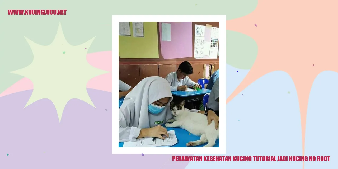 Tutorial Perawatan Kesehatan Kucing tanpa Root