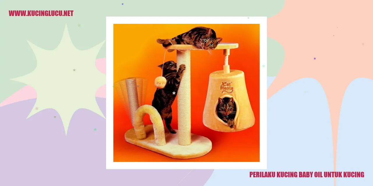 Perilaku Kucing Terkait Penggunaan Baby Oil untuk Kucing