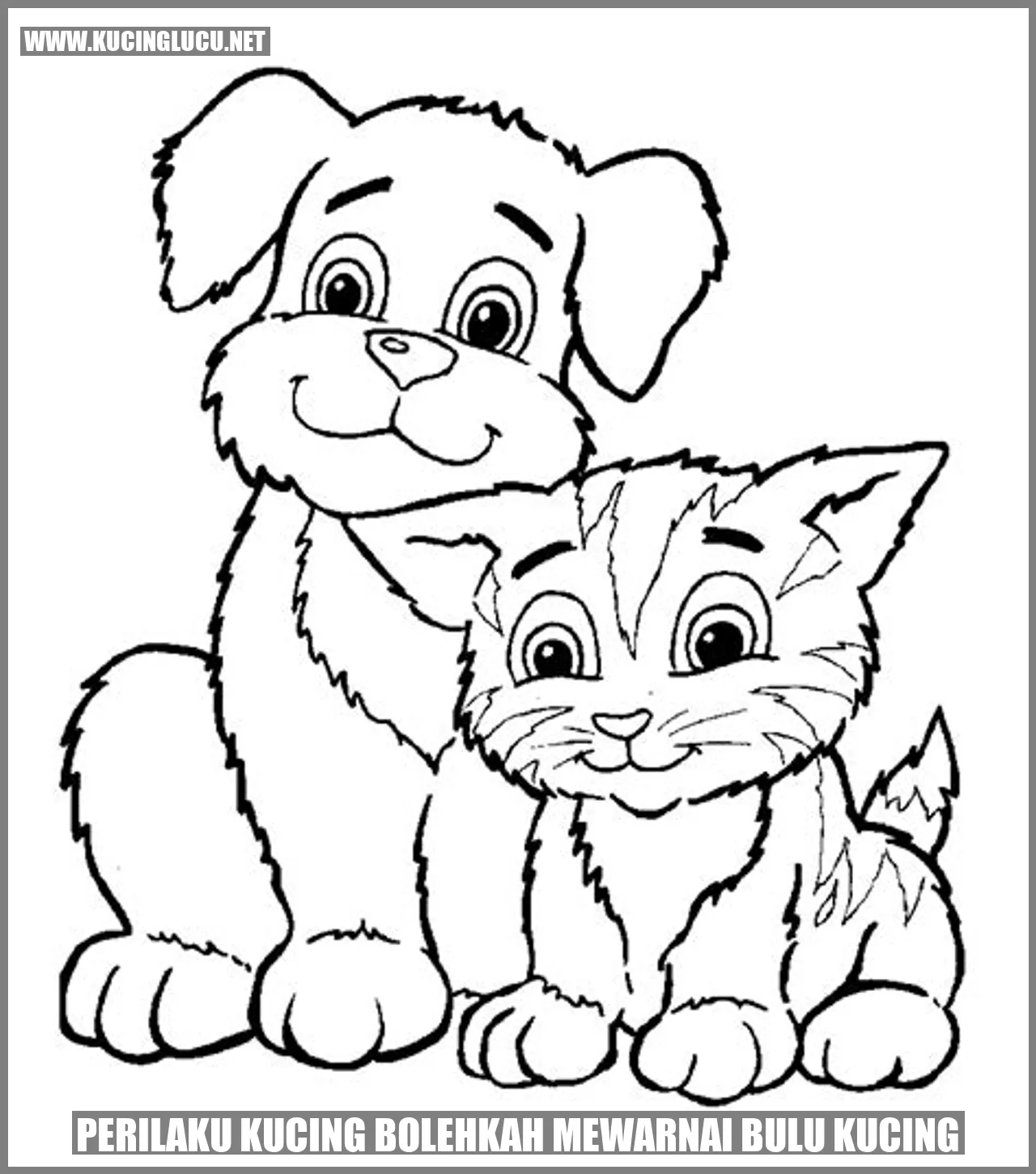 Kucing yang dicat