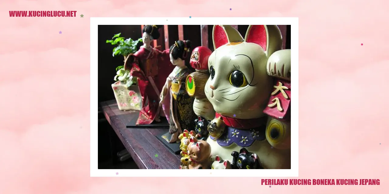 Kucing Boneka Kucing Jepang