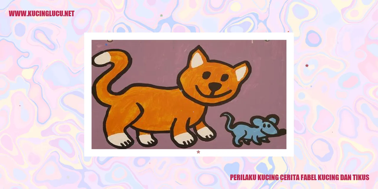 gambar kucing dan tikus