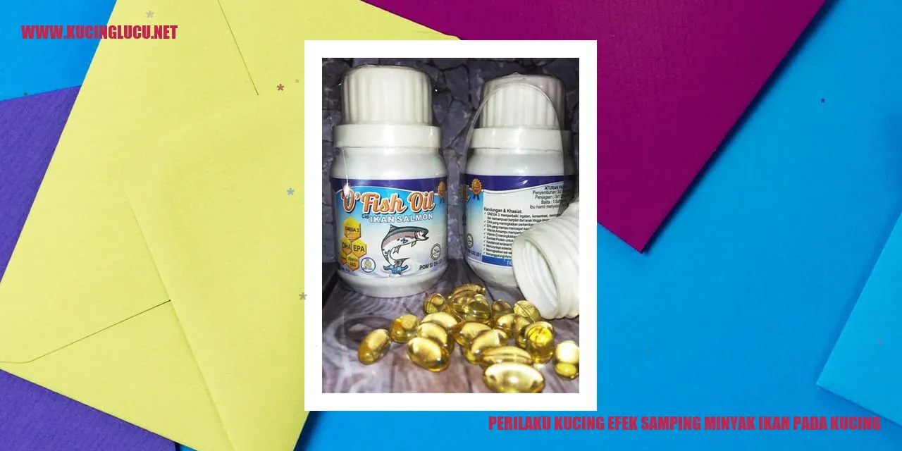 Perilaku Kucing efek samping minyak ikan pada kucing