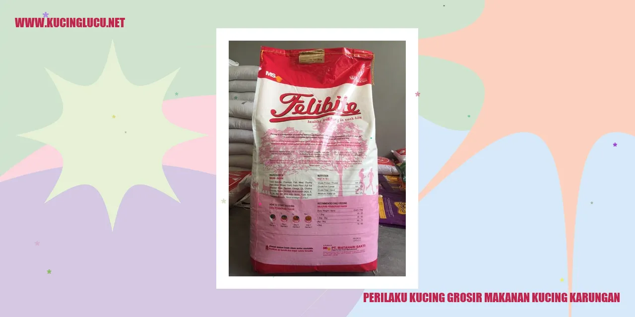 Kucing Makanan Karungan