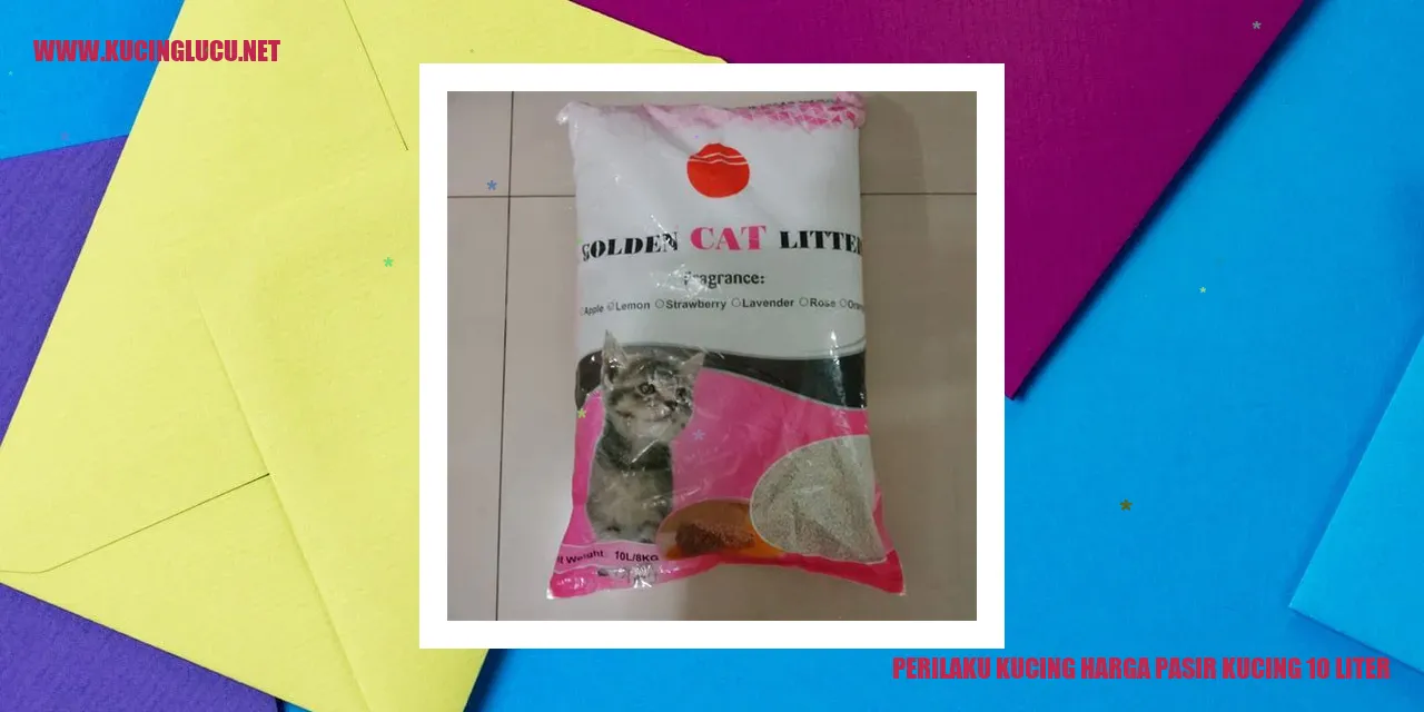Perilaku Kucing Terkait Harga Pasir Kucing 10 Liter