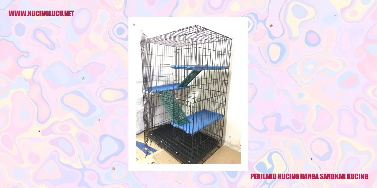Kucing di dalam sangkar