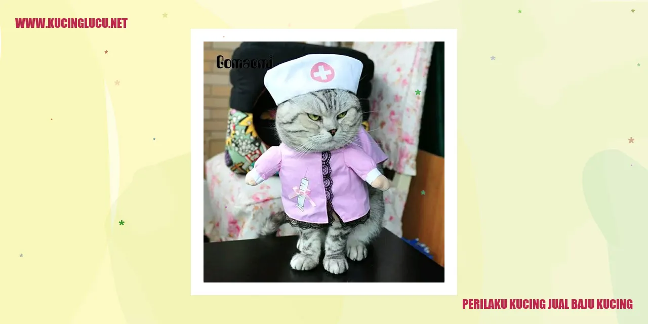Kucing Menampilkan Pakaian Kucing
