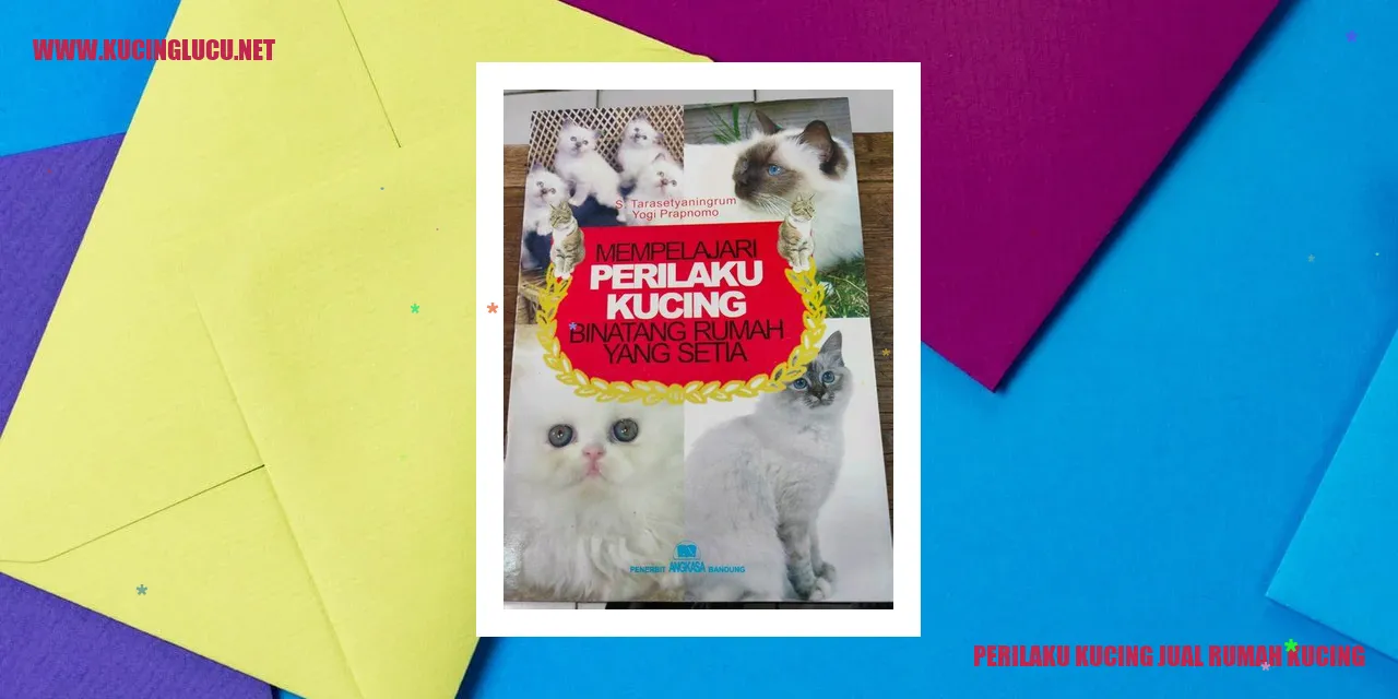 Perilaku Kucing Menyerahkan Hak Atas Rumah Kucing