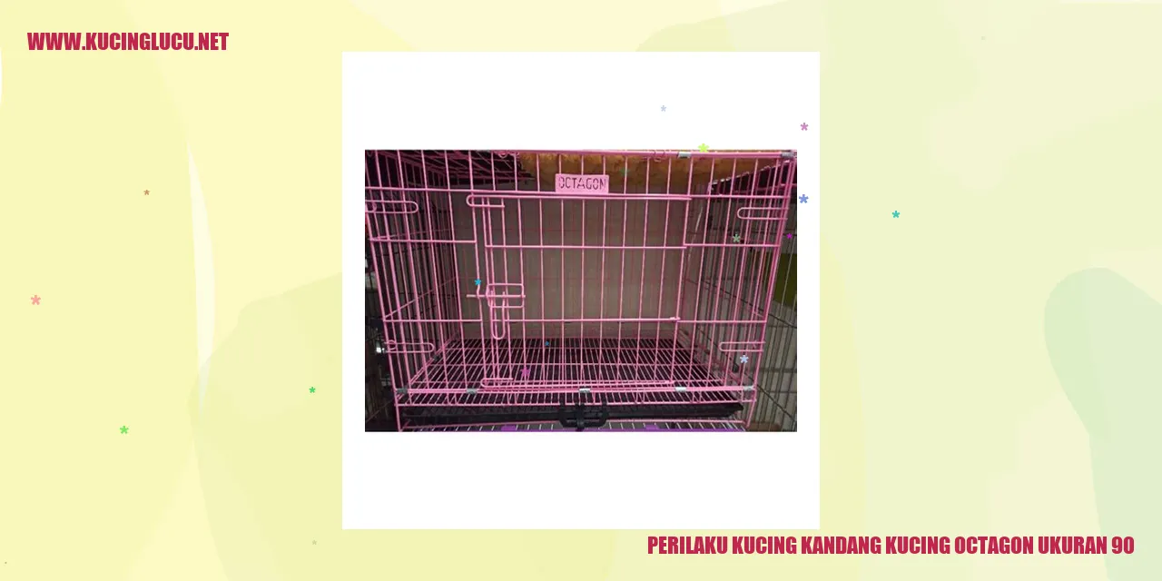 Ilustrasi Kucing di Kandang