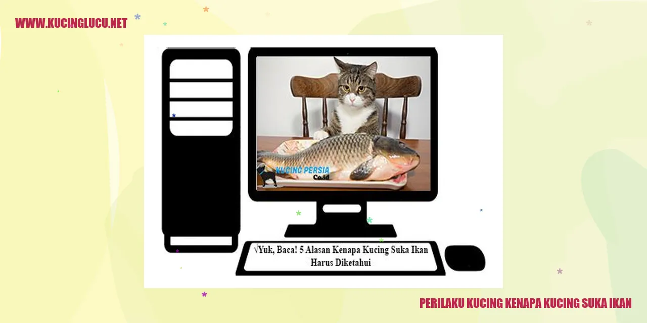 Gambar kucing makan ikan
